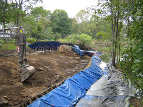 Beginning of Excavation